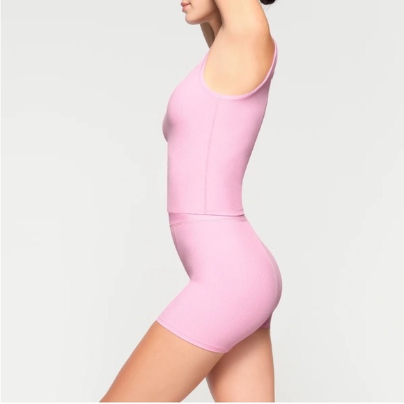 RARE skims cotton candy soft lounge cotton rib boxer shorts - Picture 4 of 6